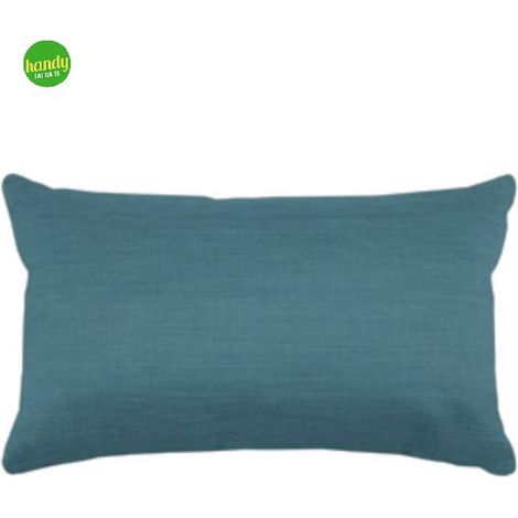 Cuscino bea Casa Collection 30 x 50 cm acrilico colore turchese