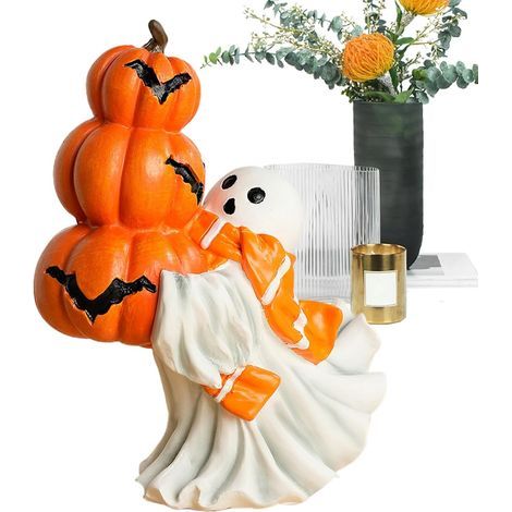Figurine d'Halloween - décoration en résine hantée pour Halloween - objet (1/5)