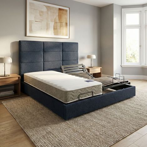 Matelas mousse pour lit électrique 80x200 cm Mélodie (1/4)