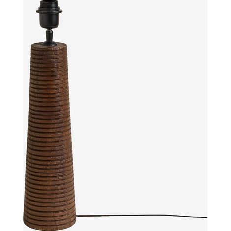 Pied de lampe de table 40 cm en bois de manguier Malva SKLUM ↑40 cm (1/5)