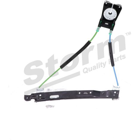 Mécanisme de lève-vitre arrière droit compatible Ford 1376853 (1/4)