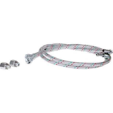 Wolf Conduite flexible G1/4-3/8 Jeu de 2 pièces, pour brûleur Premio, 2414231
