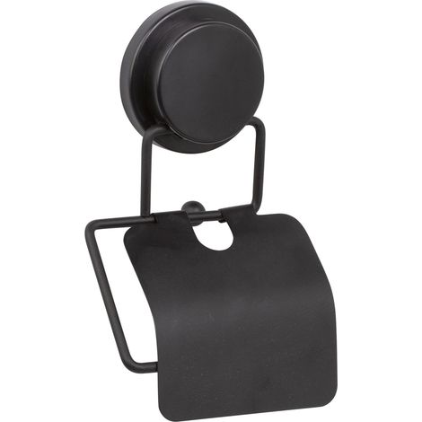 OKY LID schwarzer Toilettenpapierhalter