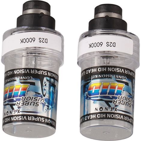 2 pièces de ampoules D2S 12V 35W 6000K HID, lumière blanche, sans mercure, remplacement de phare Xenon (1/5)