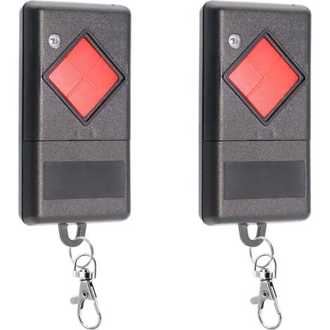 Bardusch Lot de 2 télécommandes de rechange pour porte de garage Dickert 40,685 MHz, 4 canaux, compatibles avec Dicket MAHS40-01, MAHS40-04 (1/5)