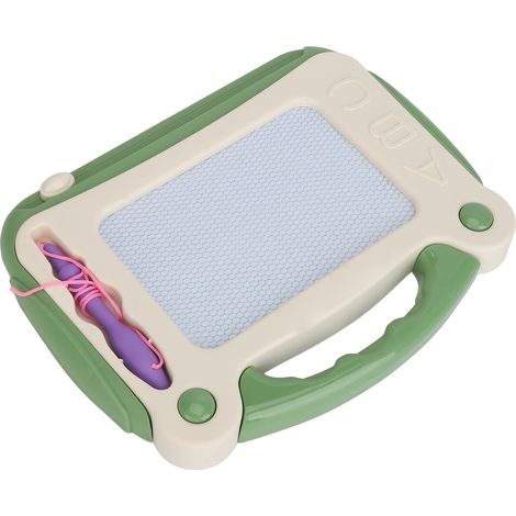 Tableau magnétique effaçable en ABS, couleur verte, avec mini-tableau noir, idéal pour les salons de beauté. (1/5)