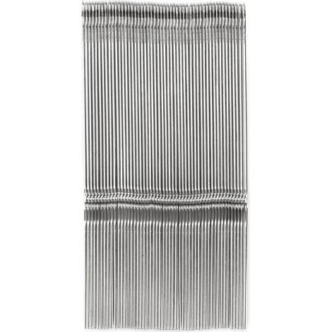 Lot de 50 aiguilles à tricoter en acier inoxydable, résistantes, pour couture sur machine KH710 et bricolage (1/5)