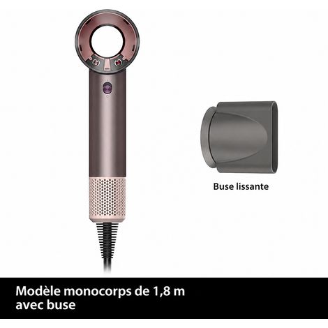 Sèche-cheveux haute vitesse X8 violet 1300W câble 1,8 m buse unique prise UE x8-1 8 réf 9411 37,5 × 9,6 × 9 cm 640 g – Livraison gratuite