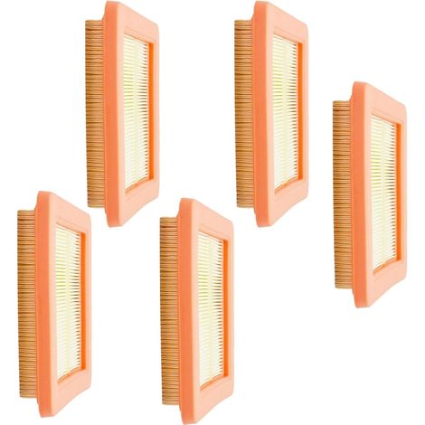 5 - Filtre à air - Accessoire tondeuse - Compatible Honda GCV145/170/200 - Remplacement pièce 17211-Z8B-901 - Pour entretien moteur - Papier durable - Standard (1/5)