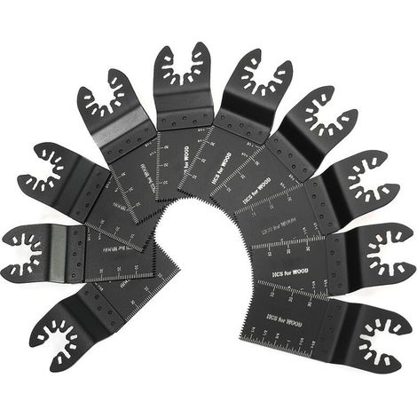 Lame d'accessoires pour outils électriques 10 pièces, ensemble de lames de scie au trésor universelles 10 pièces Ikodm (1/5)