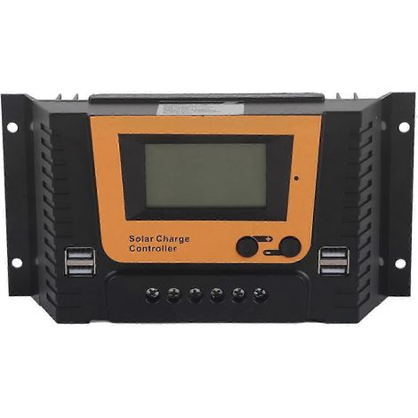 Contrôleur de charge solaire BSC3048 30A, régulateur universel pour batteries 12V/24V/36V/48V, gestion intelligente de l'énergie, adapté à divers accumulateurs (1/5)