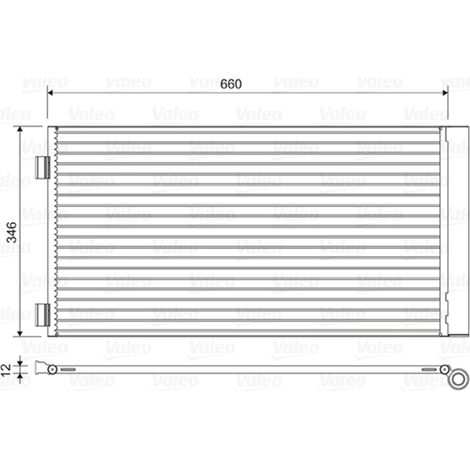 Condenseur, climatisation Valeo 814408 MINI 64539228607 9228607