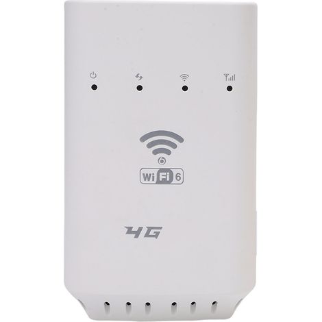 Routeur sans fil WiFi 6 4G LTE CPE avec emplacement pour carte SIM, interface LAN/WAN 300 Mbps, point d'accès portable, alimentation Type-C (1/5)