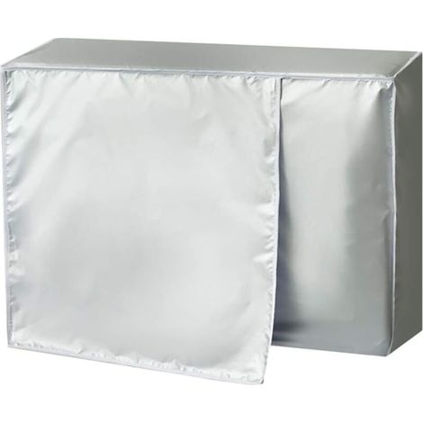 Telo di copertura per condizionatore d'aria per uso esterno invernale (86x35x60 cm) Telo di copertura antipolvere per condizionatore d'aria per una protezione duratura dal gelo