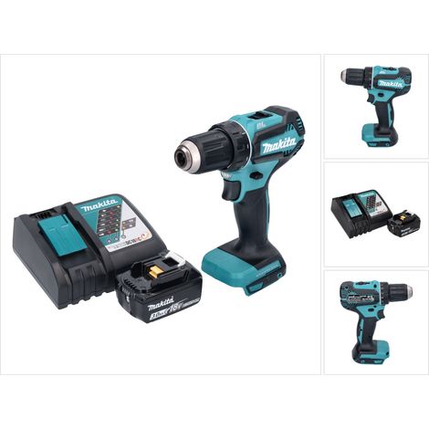 Makita DDF 485 RF1 Akku Bohrschrauber 18 V 50 Nm Brushless + 1x Akku 3,0 Ah + Ladegerät