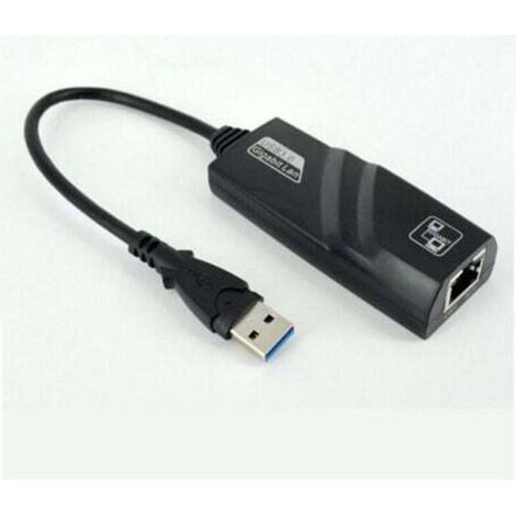 USB Ethernet Adapter, Automatic Support for MDIX USB3.0 Gigabit to RJ45 Network Card, External USB Network Card for Tablet PC