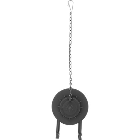 Clapet D'étanchéité de Toilette en Pvc Noir Solide Chaîne (1/5)