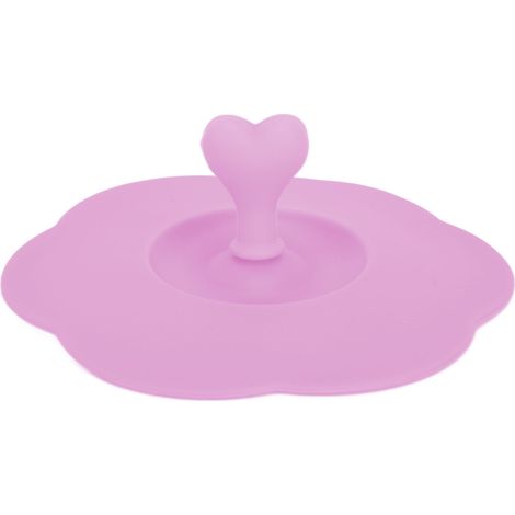 Couvercle en Silicone pour Tasse, Résistant à la Chaleur et au Froid, Anti-Poussière pour Cuisine et Maison, Bleu (1/5)