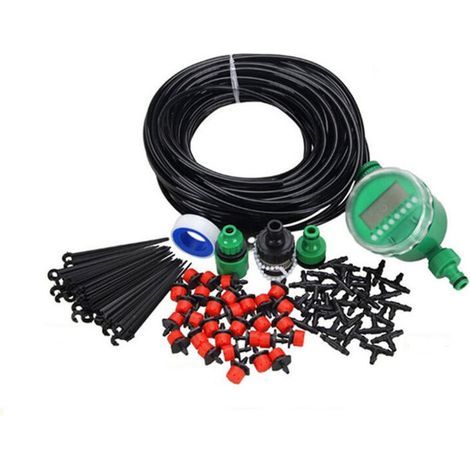 97 Pcs Kit d'Irrigation Goutte 25m Kit Arrosage Automatique Système Arosage de Jardin pour Patio Potager Pelouse (1/5)