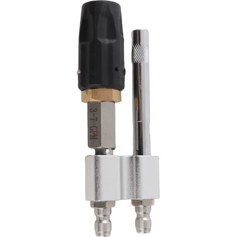 Buse hélicoïdale Tip M5 pour nettoyeur haute pression, longue portée, lavage au savon, débit 3-7 GPM, pression 1000-4050 psi, raccord rapide 1/4 pouce pour Ladder Saver (1/5)