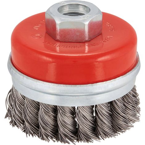 SPAZZOLA A TAZZA 'STA36080-XJ' Ø mm 70 foro M 14 - STANLEY