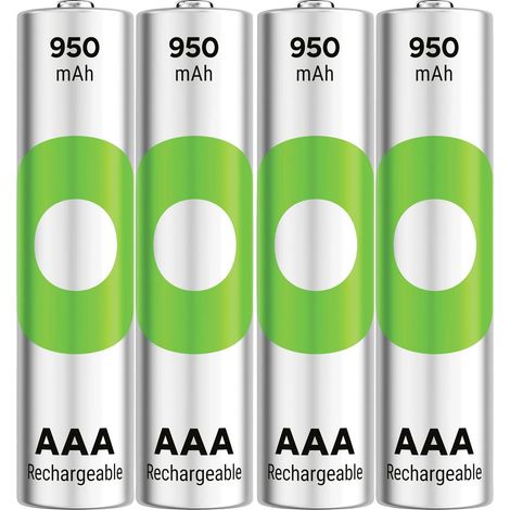 GP ReCyko Pile rechargeable LR3 (AAA) NiMH 950 mAh 1.2 V 4 pc(s) (1/5)