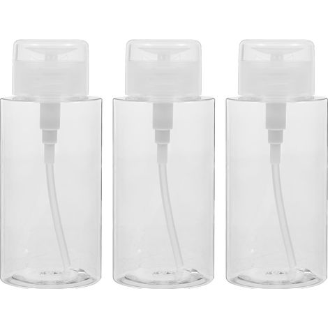 Empty Pump Bottles for Baby Changing Water Dispenser Suitable for Travel, Makeup Remover, Nail Polish Remover, Lotion Container (1/5)