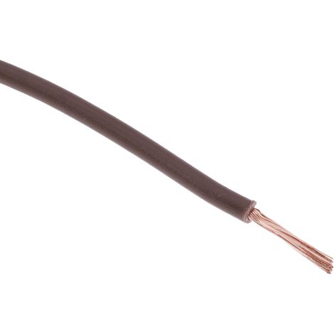 Câble triple homologation RS PRO, Marron, Section 1 mm² 1 kV c.c., 600 V c.a., , Triple homologation ( Prix pour Bobine de 100 Mètres ) (1/3)