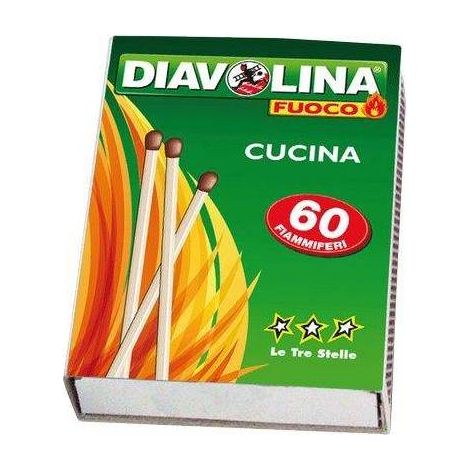 5,00000000000000000000 x FIAMMIFERI CORTI DIAVOLINA