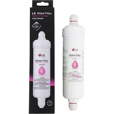 Filtre à eau authentique BL9808 pour réfrigérateurs américains LG ADQ73693901