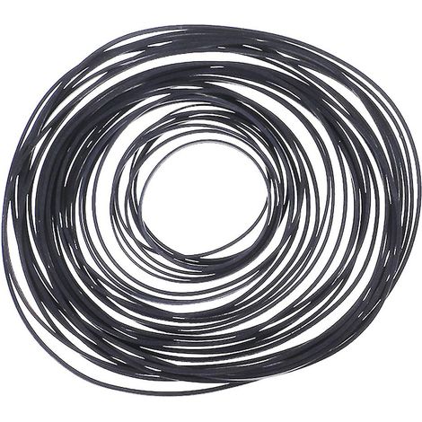 Courroie plate en caoutchouc pour platine vinyle LP (lot de 80) (1/4)