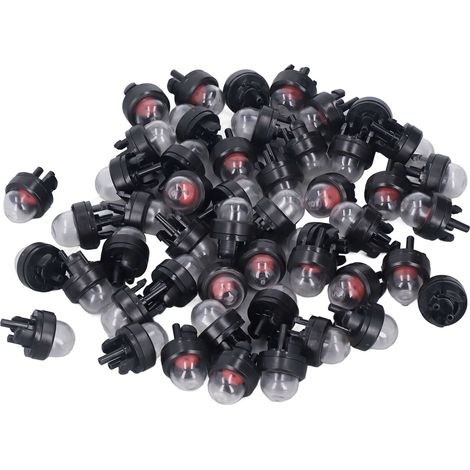 50 Pièces Poire d'Amorçage Carburateur Tronçonneuse Débroussailleuse Pompe à Main Caoutchouc Remplacement McCulloch 224242 (1/5)