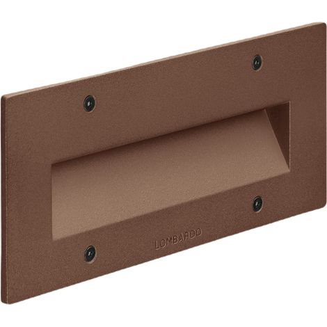 Faretto ad incasso Corten Fix 506 220-240V LED 4000K 7.2W IP66 per interni ed esterni LOMBARDO LL120011N