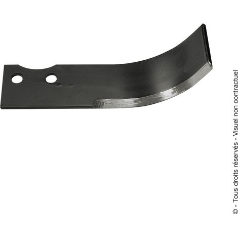 Couteau de fraise bineur adaptable gauche 200 mm Goldoni CBG20G