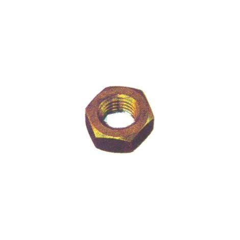 DADO ESAGONALE MEDIO IN OTTONE- - mm.8 - 50 pezzi