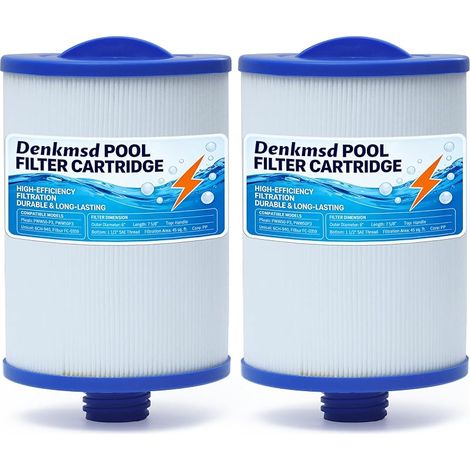 Lot de 2 filtres pour Spa, pour Unicel 6CH-940, pour PWW50P3, pour Waterway Front Access Skimmer et Filbur FC-0359 (1/5)