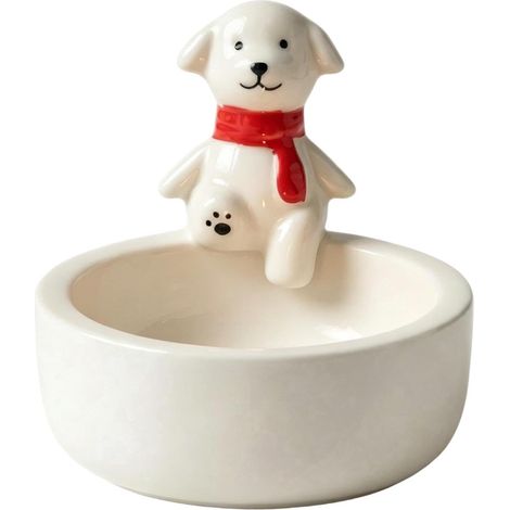 Bougeoirs à tige Support de Bougeoir Mignon en Céramique Décoration Porte-bougie Chauffe-plat Animaux de Dessin Animé Pour Salle De Bain Cuisine Appartement Fête Banquets Étagères (1/5)