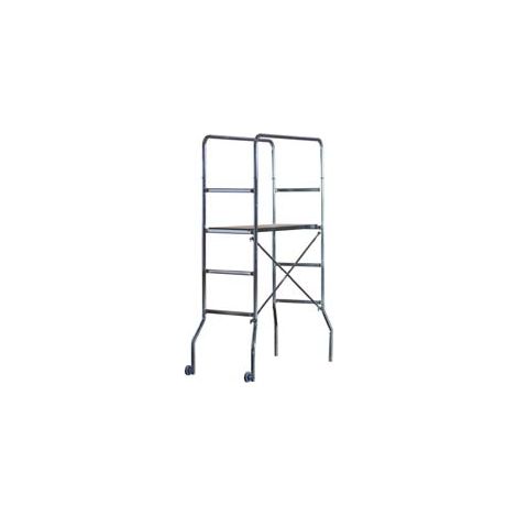 TRABATTELLO TRIO IN ACCIAIO ZINCATO  cm.130x60x188h. peso Kg.20    MARCHETTI