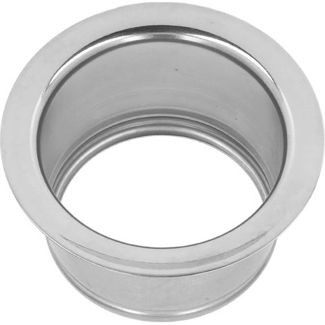 Bride d'évier, inox, pour broyeur de déchets (1/5)