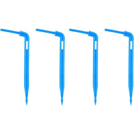50 pcs Bend Arrow Dripper émetteur kit d'irrigation pour serre Jardin Fixations
