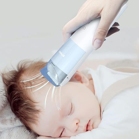 Electric hair clipper for men and children with automatic suction.