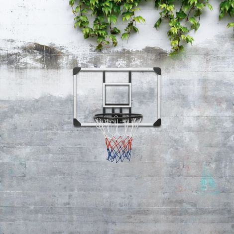 Panneau de basket-ball, Équipements sportifs Transparent 90x60x2,5 cm Polycarbonate MAE4717 (1/5)