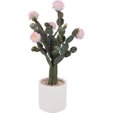 Cactus artificiel réaliste en pot – Décoration intérieure et extensionérieure – Textensionure naturelle, résistant aux UV, important taille – Idéal salon, bureau, maison, jardin (1/5)