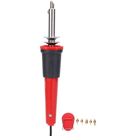 Kit de soldador eléctrico, pluma de pirograbado, herramienta para grabado y tallado en madera, 40 W, enchufe de red de 110 V. (1/5)