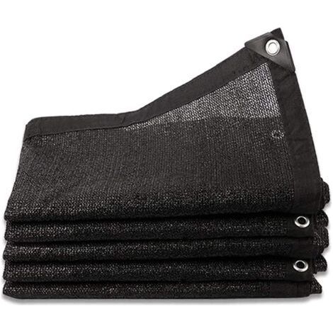 Filet D'Ombrage 8 Broches Ombrage 80% Renforce éPaissir Voile Ombrage, Serres Filet Coupe-Vent avec Oeillets,pour La Couverture VéGéTale/Serre/Jardin/Pergola(3x6m) (1/5)