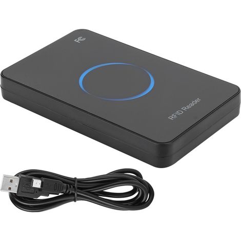 Lecteur/Écriveur RFID UHF 915MHz sans contact intelligent avec interface USB pour cartes d'identification