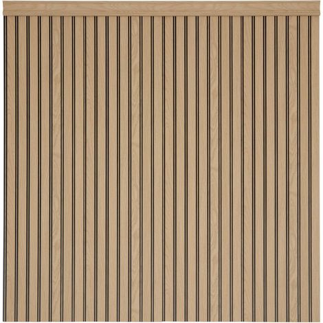 Set di 4 pannelli per zoccolo beny rettangolari 24x100 cm, colore beige - Atmosphera créateur d'intérieur (1/5)