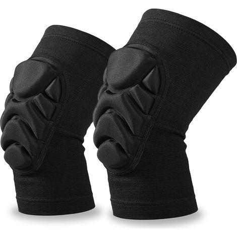 Rodilleras funcionales, 1 par de rodilleras de espuma EVA de 20 mm de grosor, rodilleras protectoras para hombres y mujeres, rodilleras antideslizantes para prevenir impactos. (1/5)