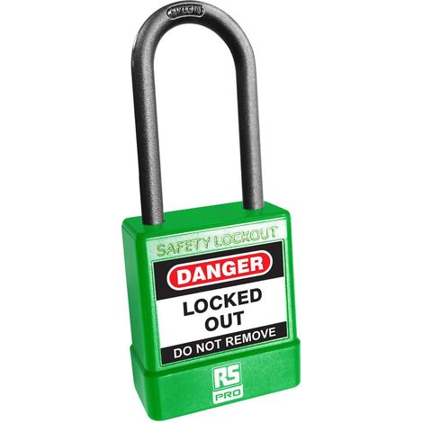 Cadenas de sécurité RS PRO Acier ( Prix pour 1 )