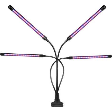 LED Grow Light 80 Lights Gooseneck Tube 360° Dimmable Timed Full Spectrum Plants Gardening (1/4)
